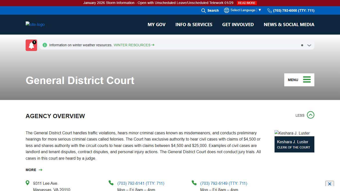 General District Court